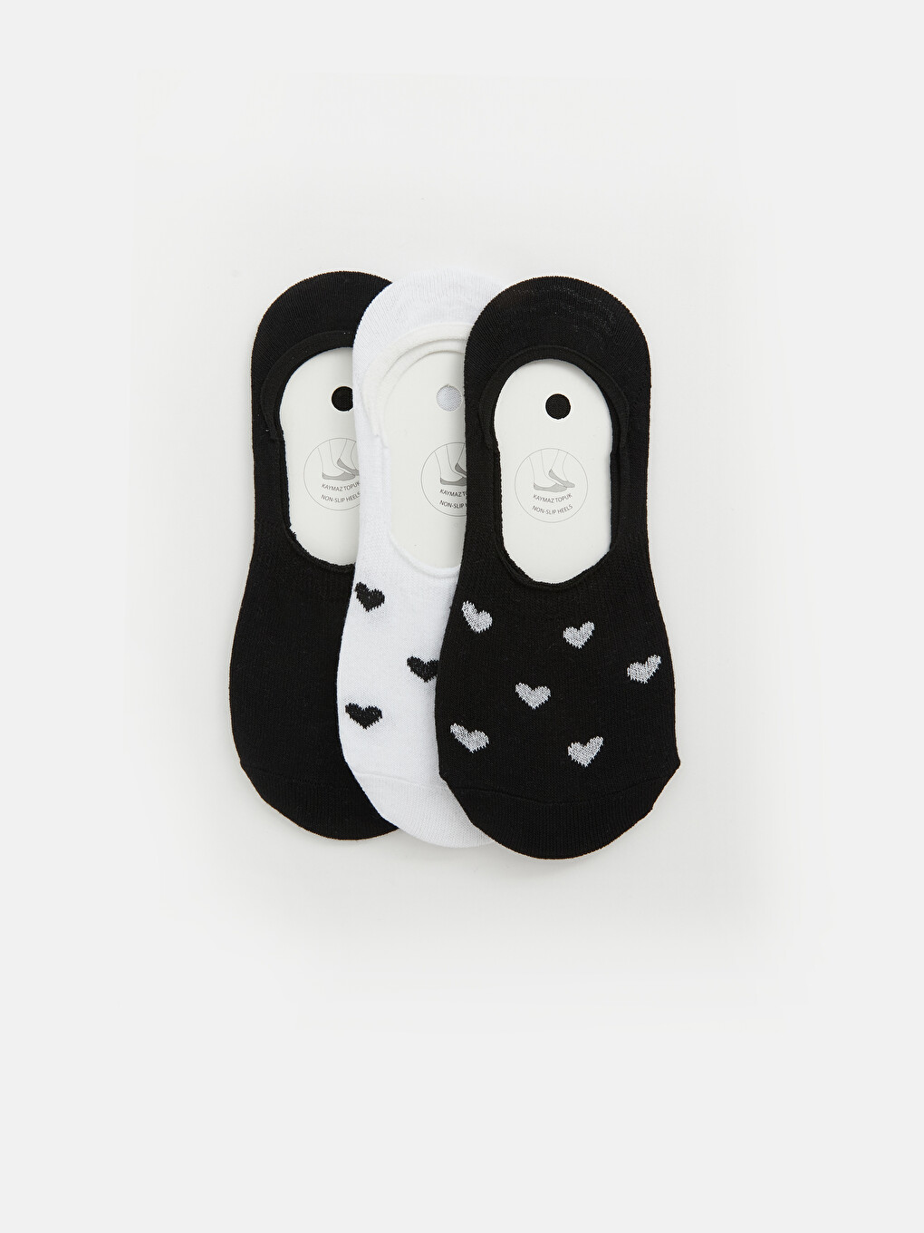 Woman Black Invisible Socks