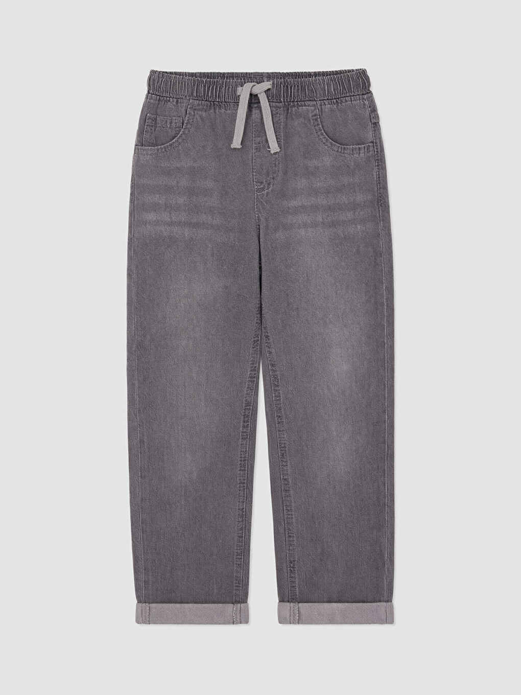 Gri Regular Fit Erkek Çocuk Jean