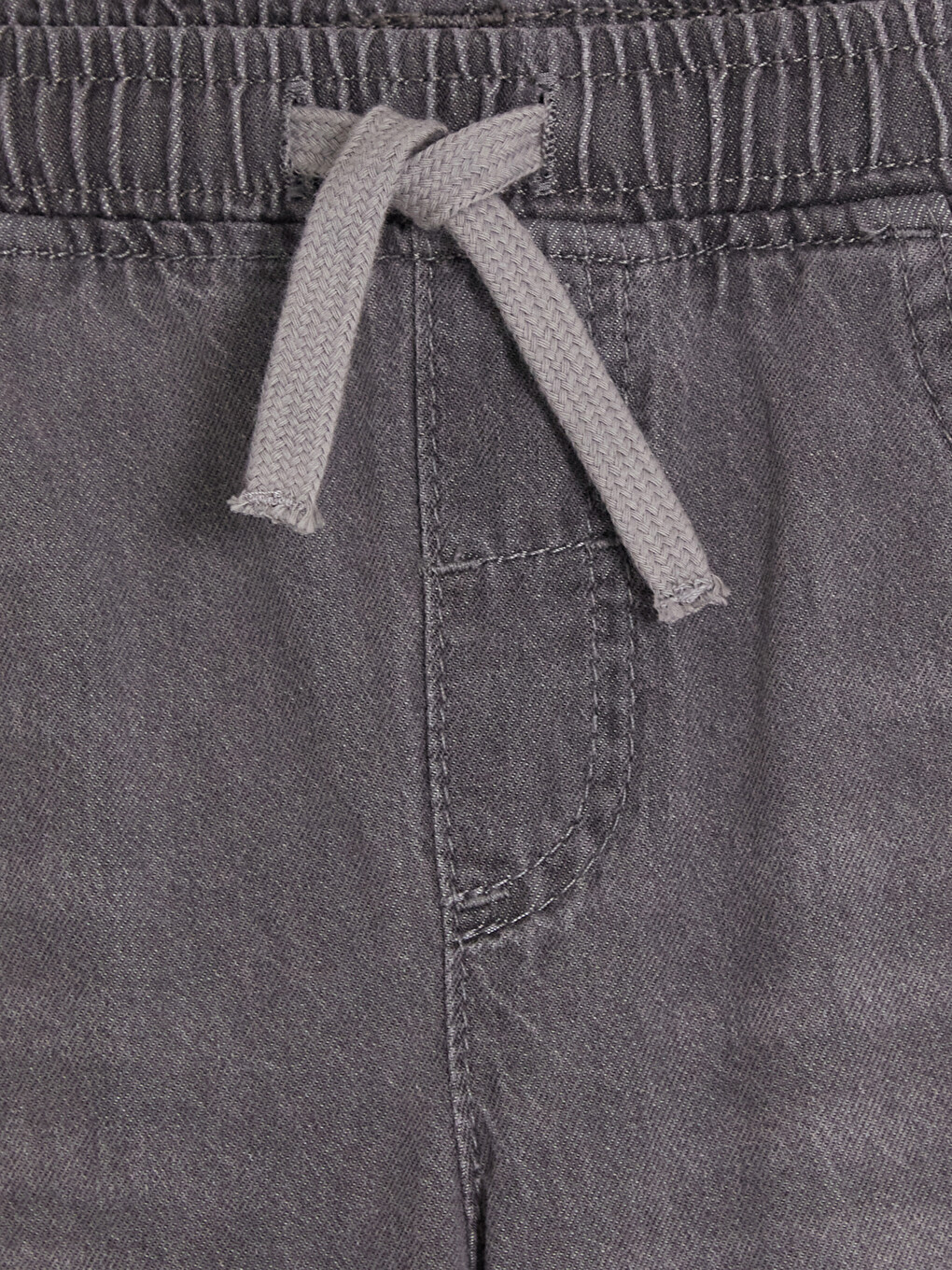 Gri Regular Fit Erkek Çocuk Jean-1