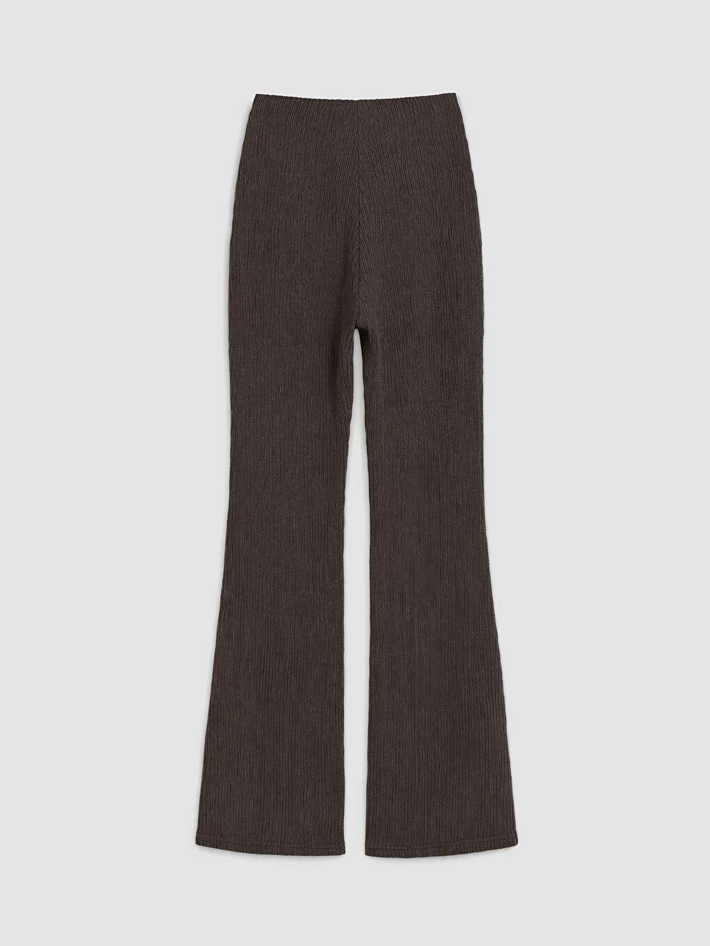 Pantaloni Evazați Cu Talie Elastică Pentru Femei-2