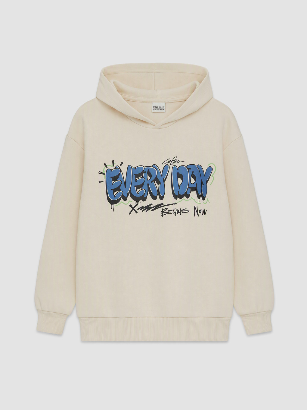 Boy Beige Sweatshirt