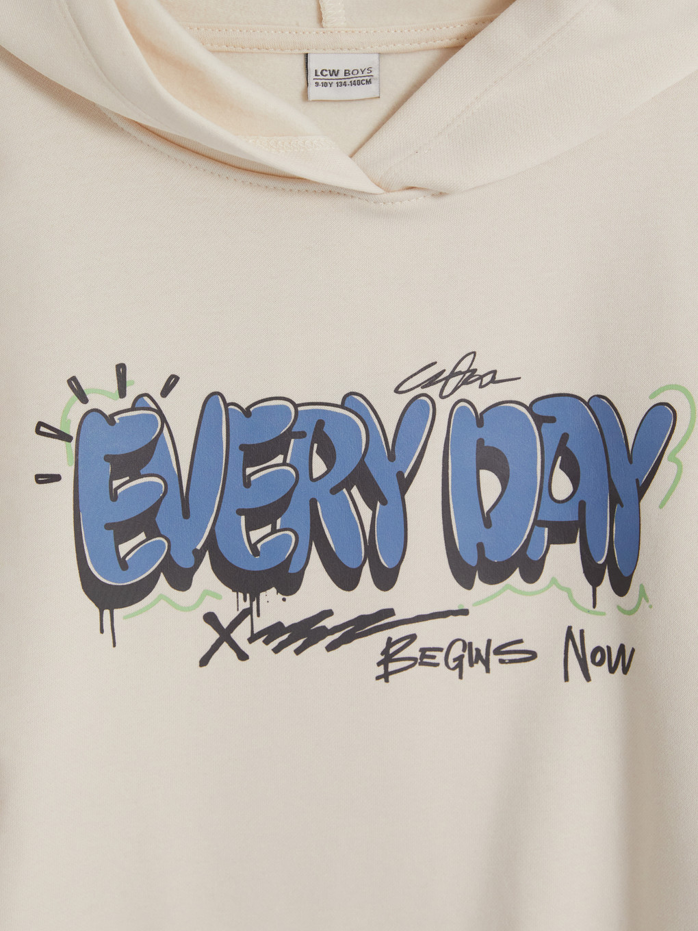 Boy Beige Sweatshirt-2