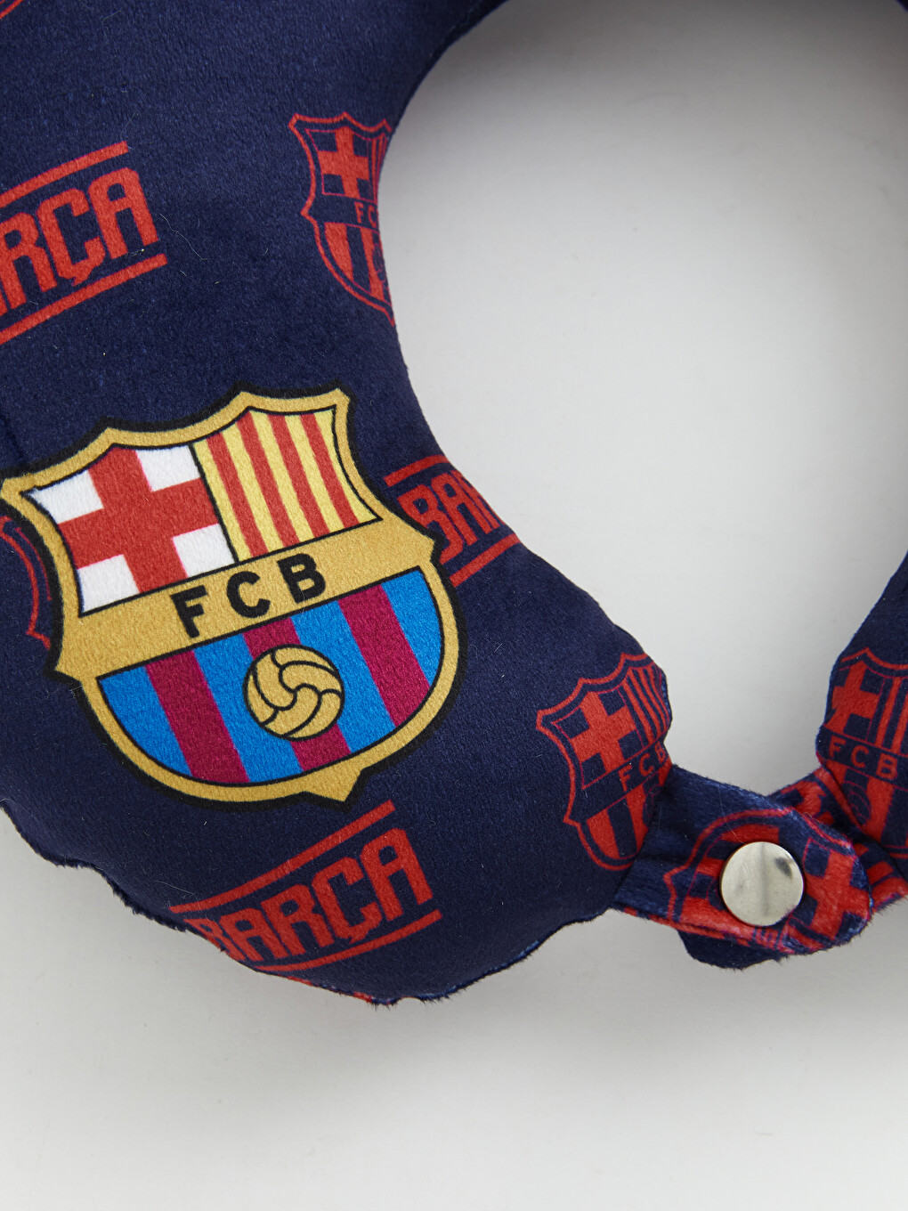 Fc Barcelona Printed Neck Pillow-1