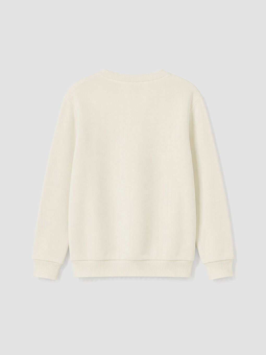 Boy White Sweatshirt-2