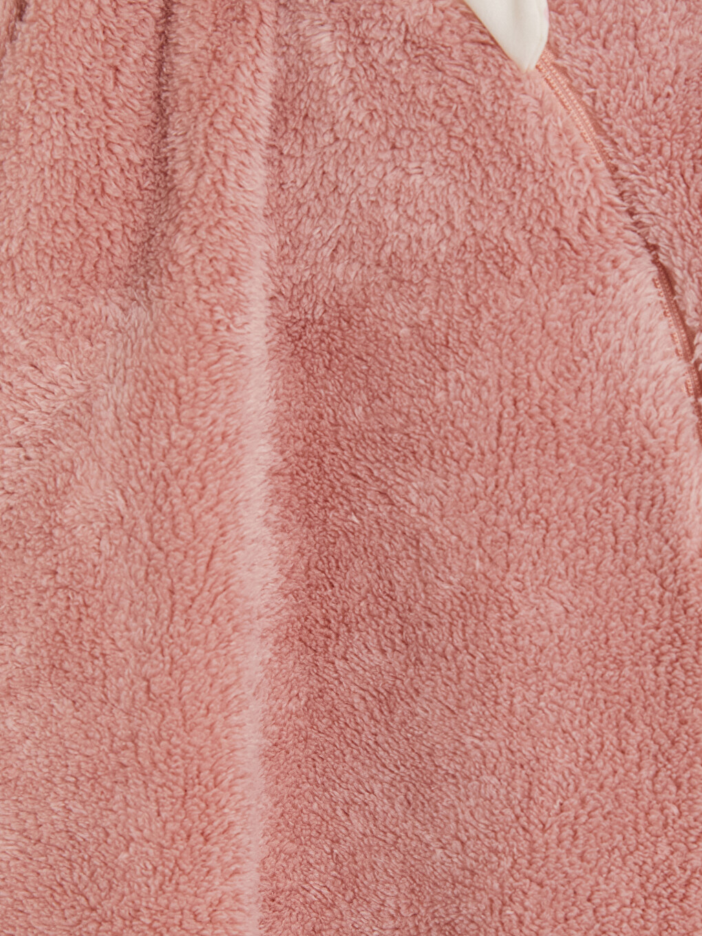 Pembe Kapüşonlu Kız Bebek Tulum-1
