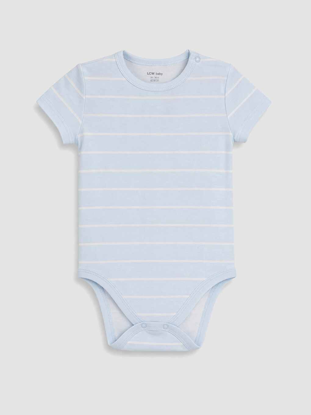 Djalë Foshnje Ngjyre Pana T-shirt-1