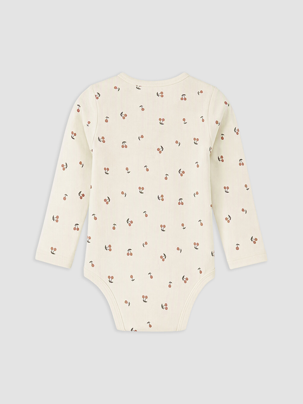 Crew Neck Baby Girls' Snap Bodysuit-6