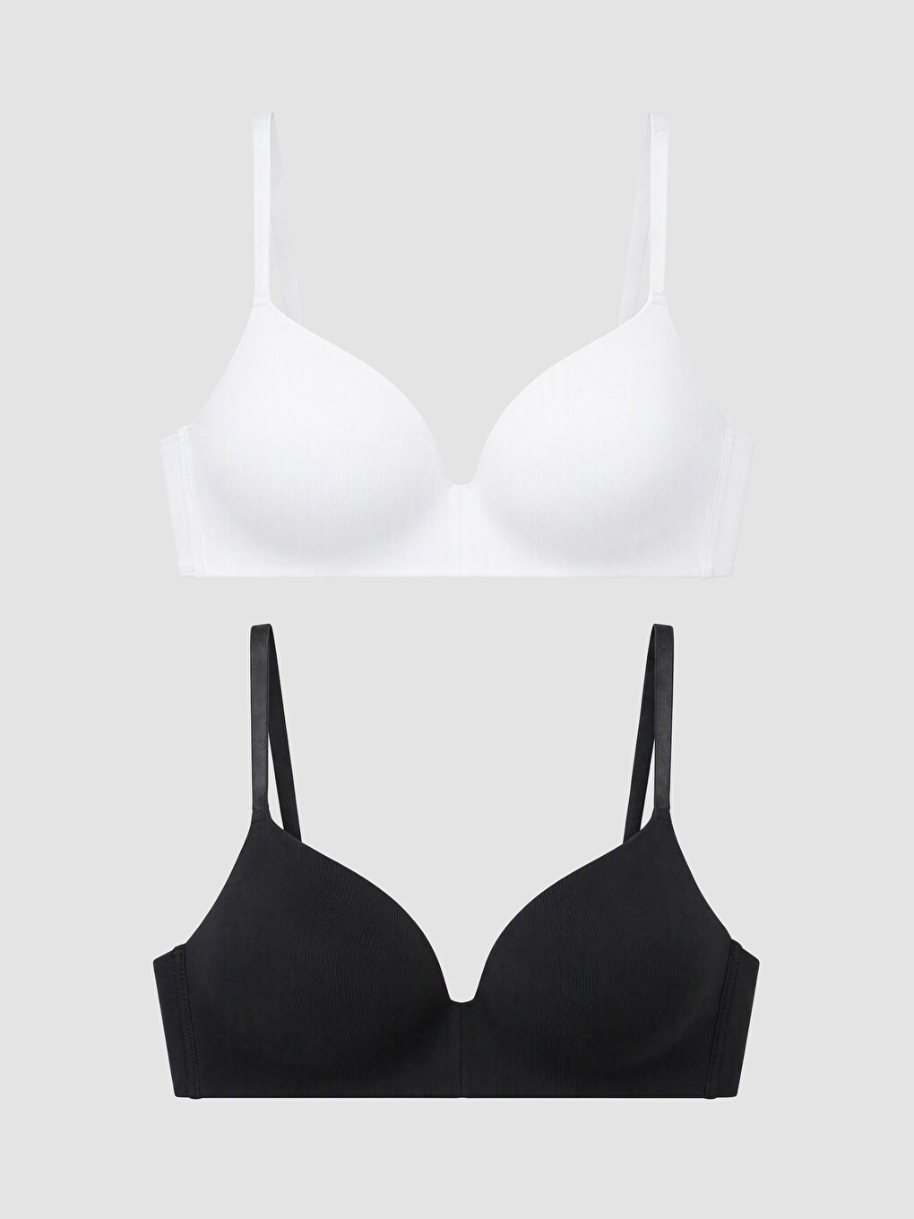 Woman White Bra