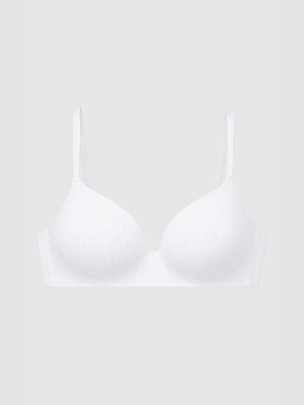 Woman White Bra-2