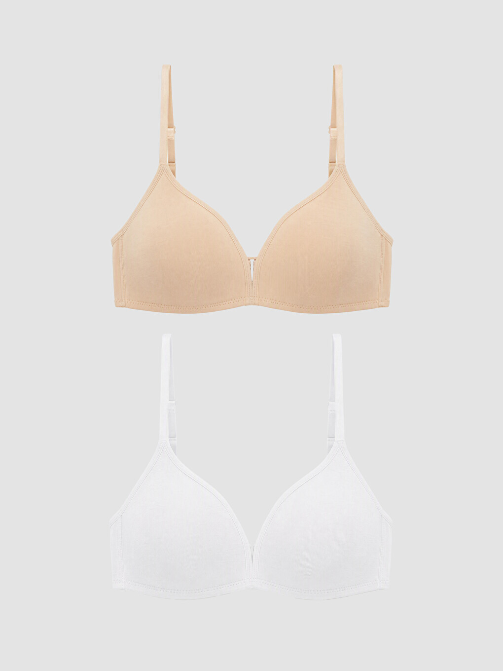 Non-wired Non Padded First Bra 2 Pack