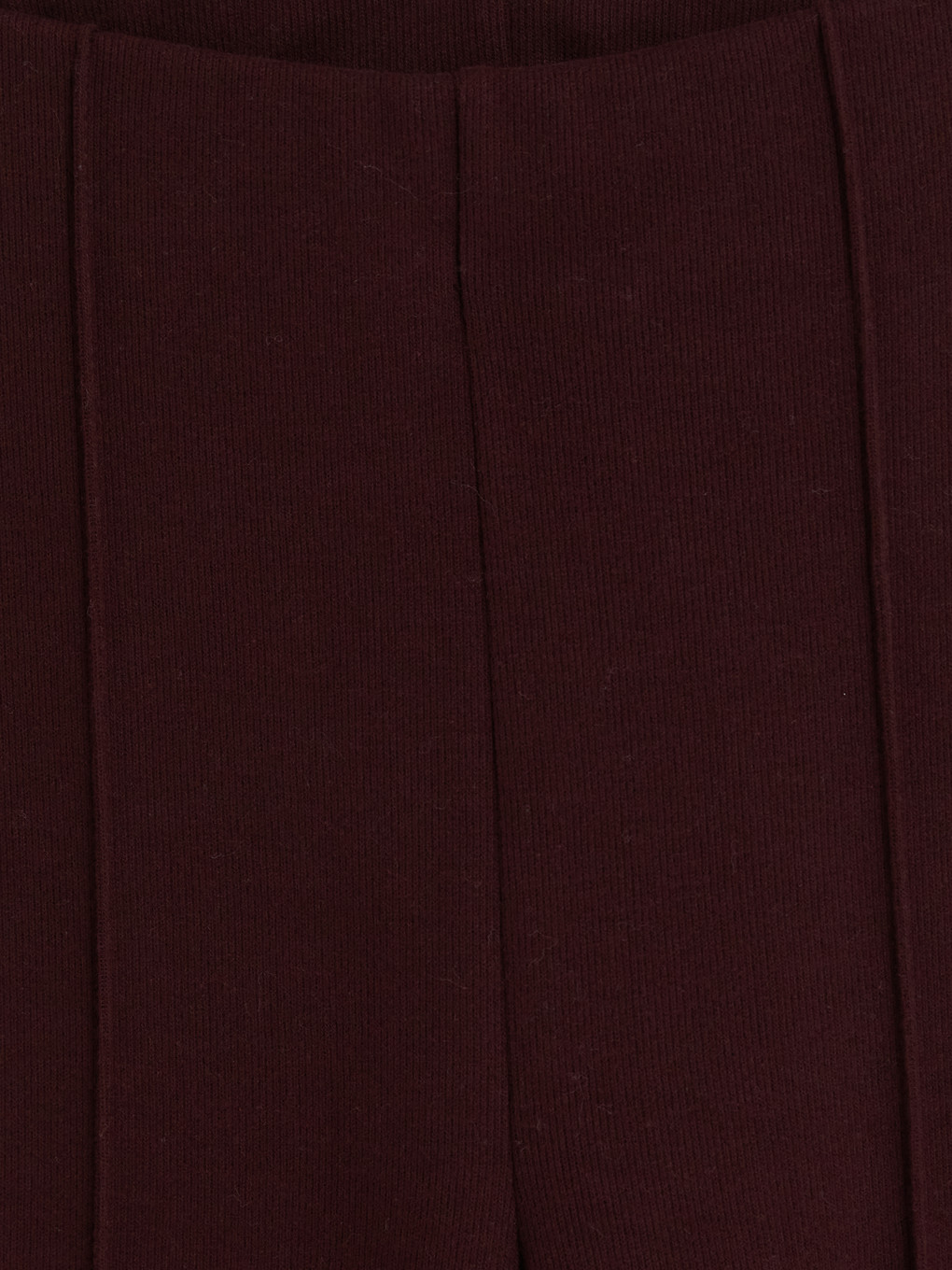 Mürdüm Yüksek Bel Kadın Pantolon-1