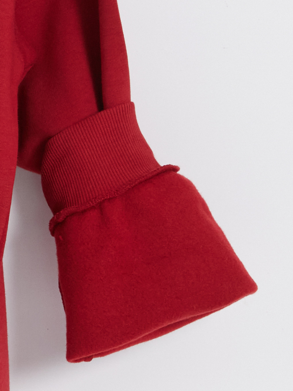 Woman Red Sweatshirt-3