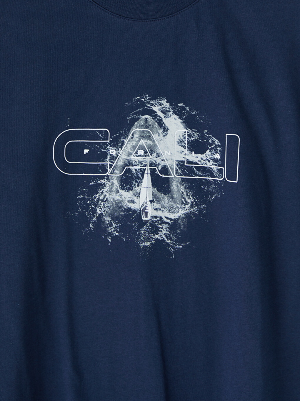 Man Navy T-shirt-2