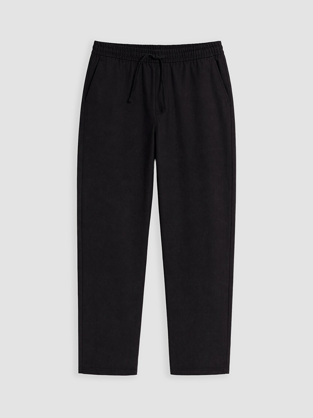 Siyah Relax Fit Erkek Pantolon