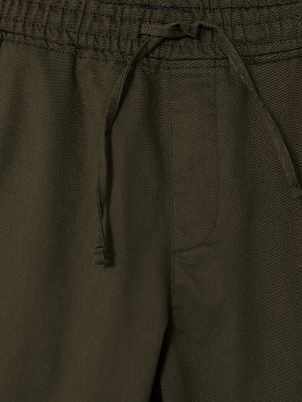 Haki Relax Fit Erkek Pantolon-2