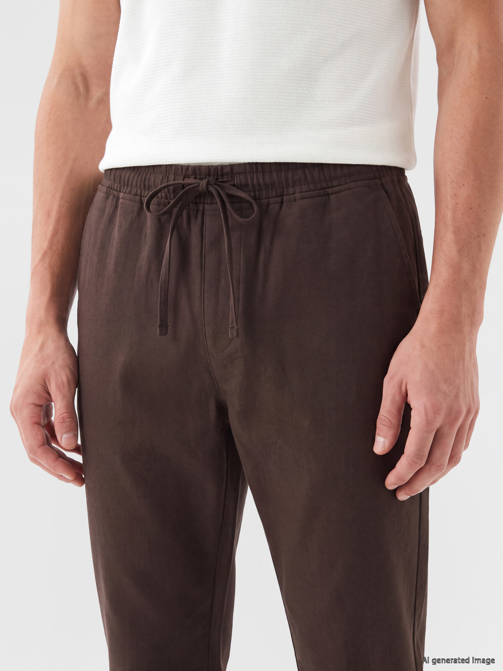 Bej Relax Fit Gabardin Erkek Pantolon-2