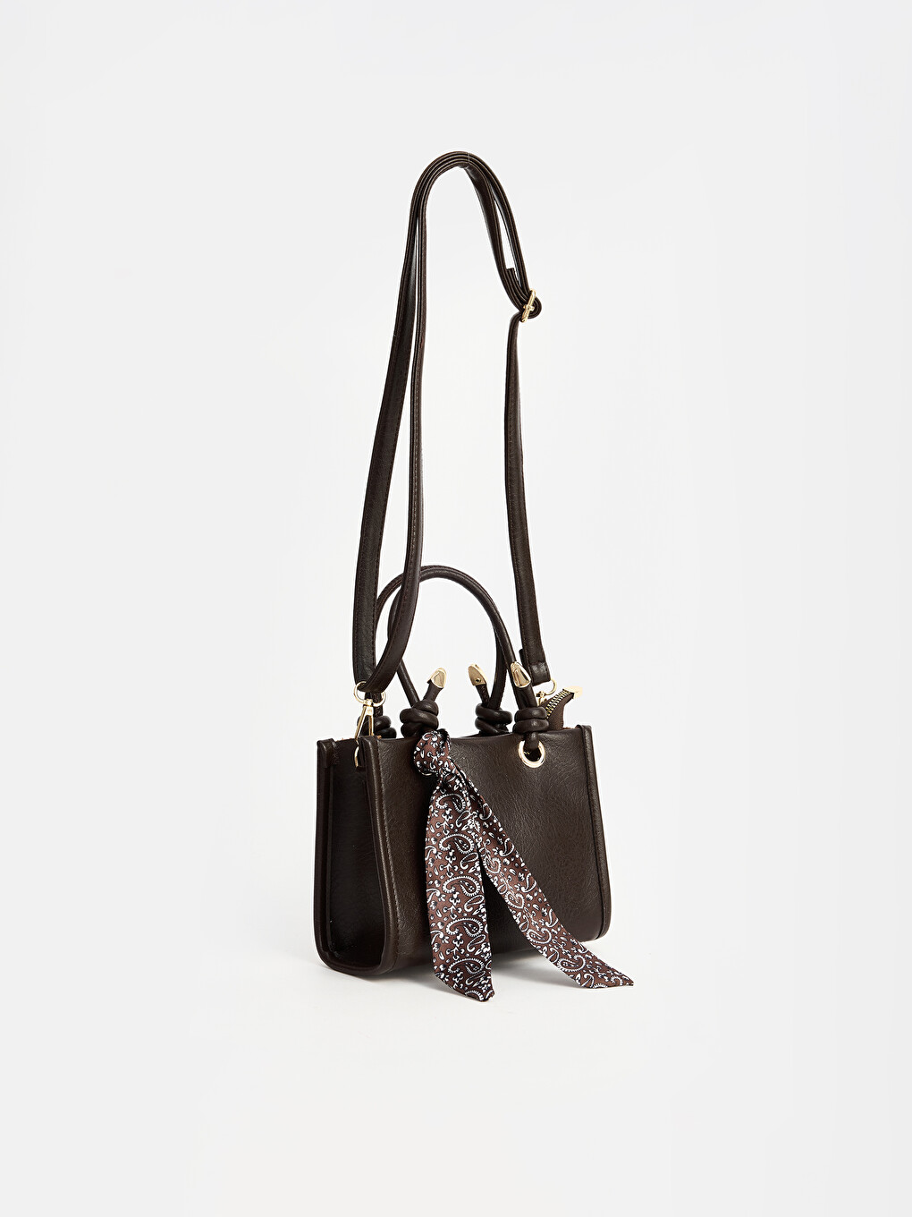 Woman Brown Shoulder Bag-1