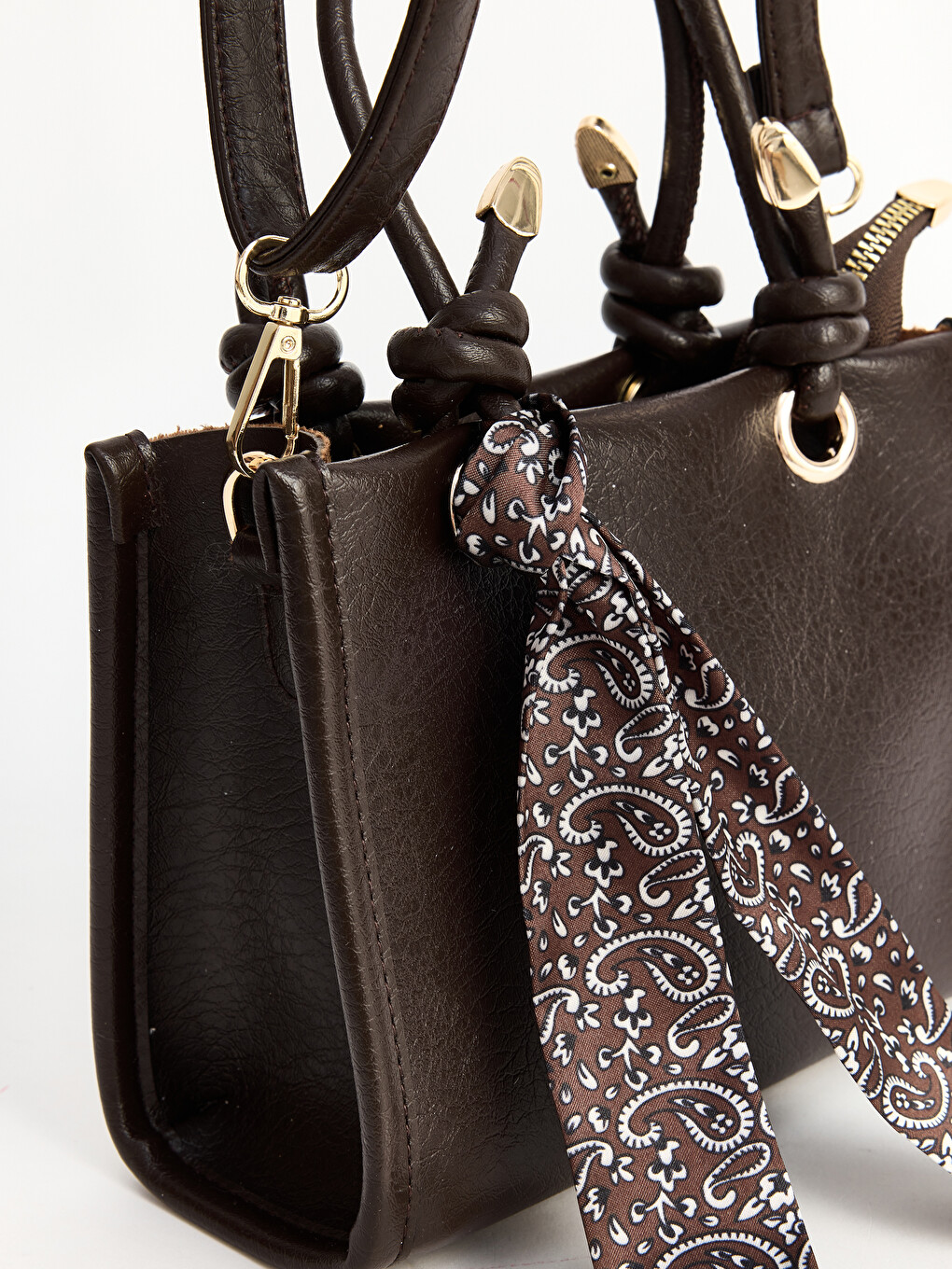 Woman Brown Shoulder Bag-2