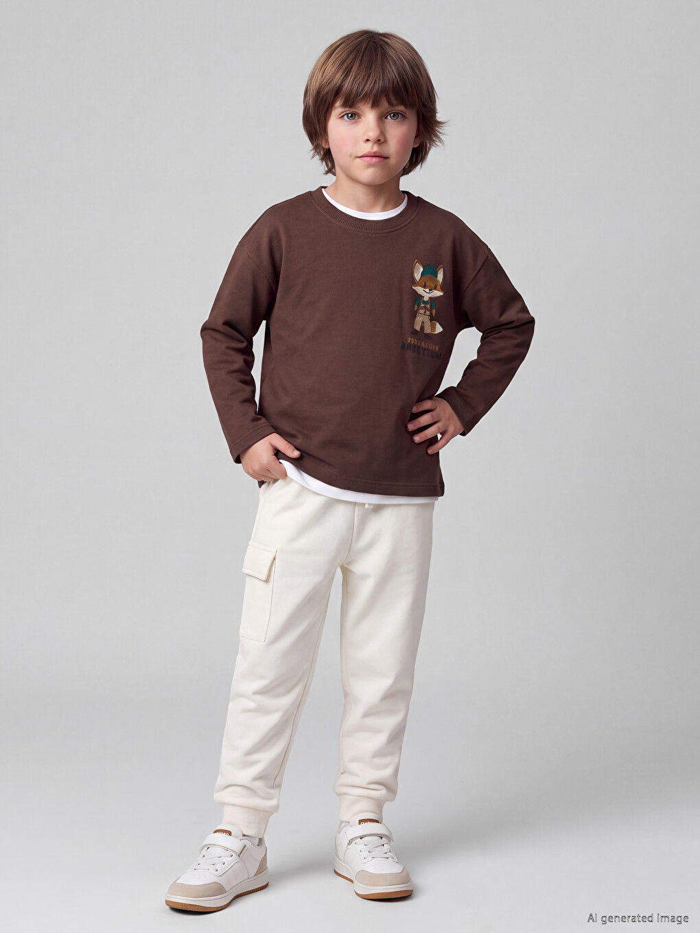 Момче Хаки Тренерки-3