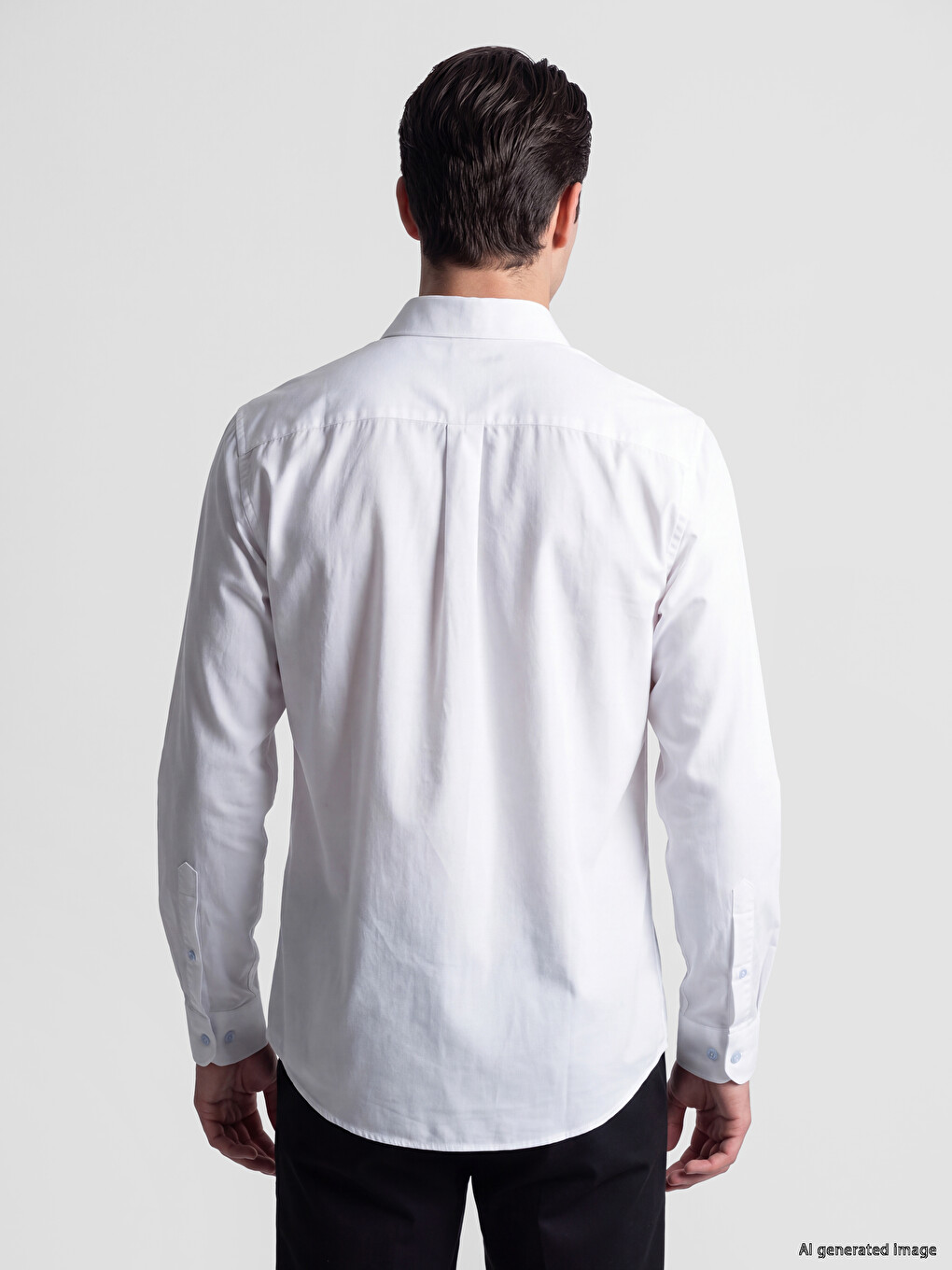 Cămașă Slim Fit Pentru Bărbați-3
