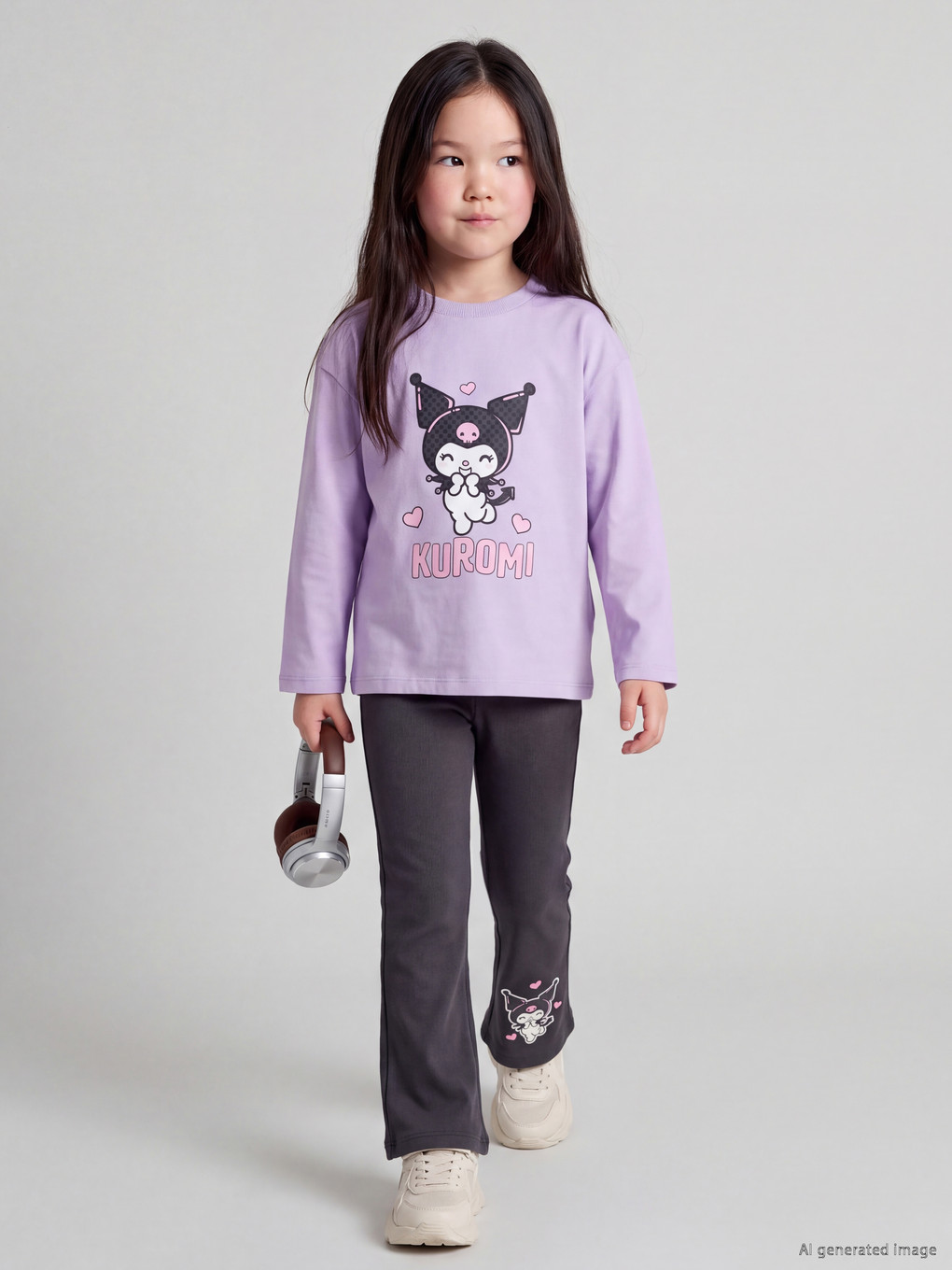  Hello Kitty Licensed Girls' Flare Leggings