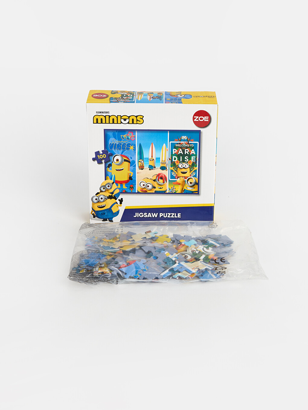 Minions Baskılı Puzzle 100 Parça-1