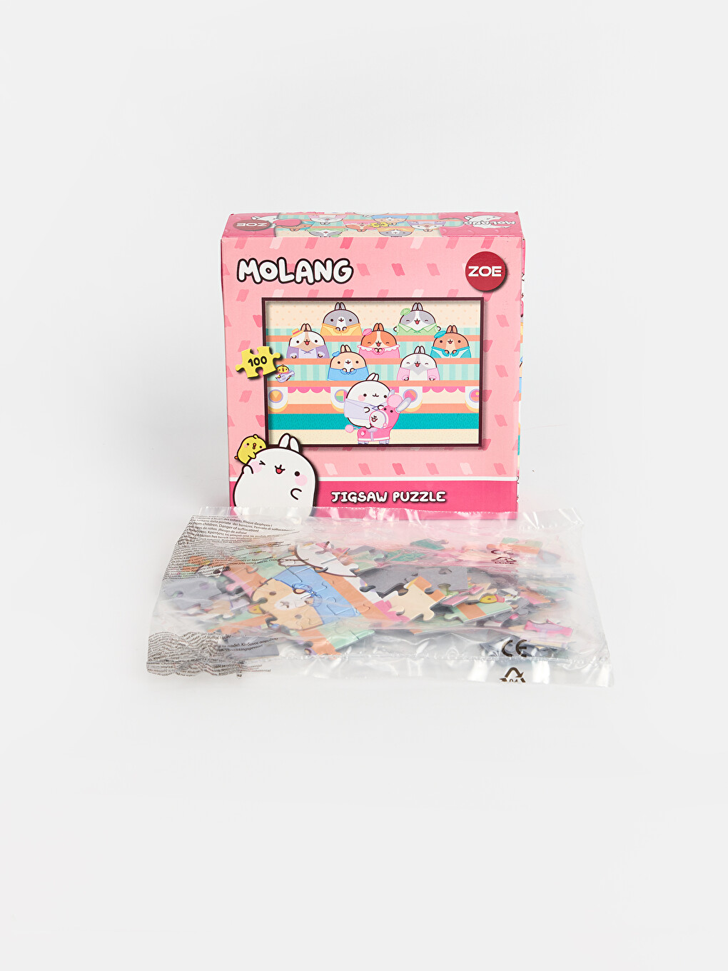 Molang Baskılı Puzzle 100 Parça-1