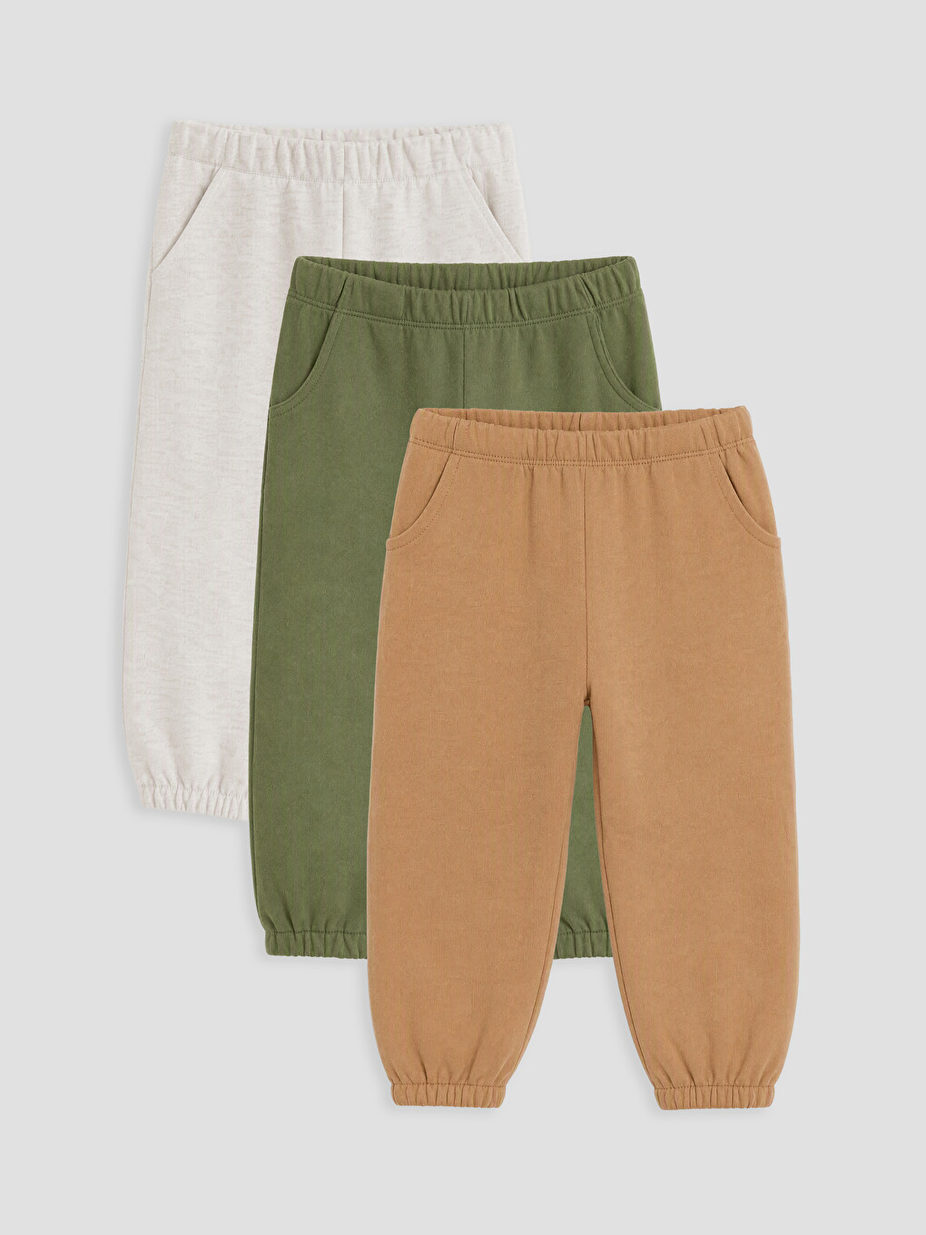 Pantaloni De Trening Jogger Kaki Băiețel