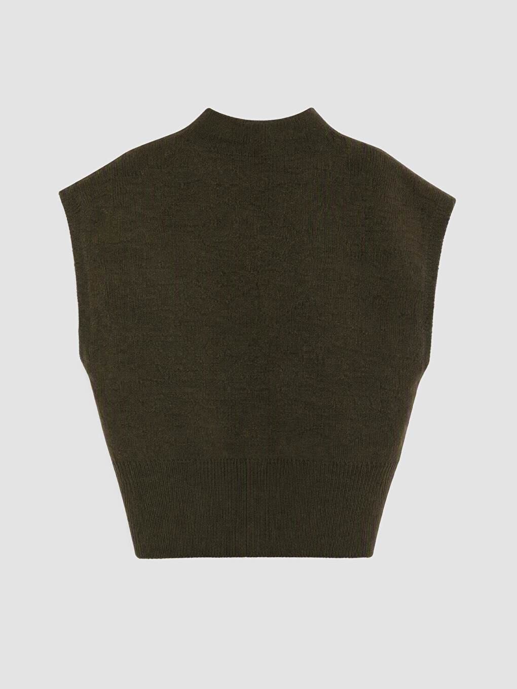 Mock Neck Women's Knitwear Sweater
