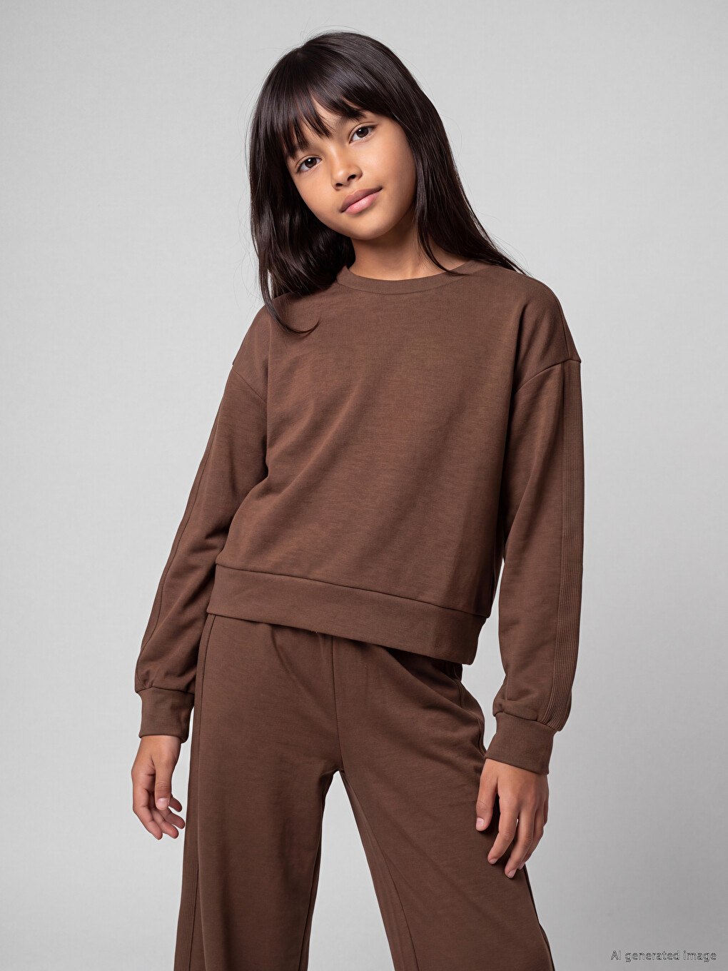 Girls' Soft Touch Tracksuit Set-1