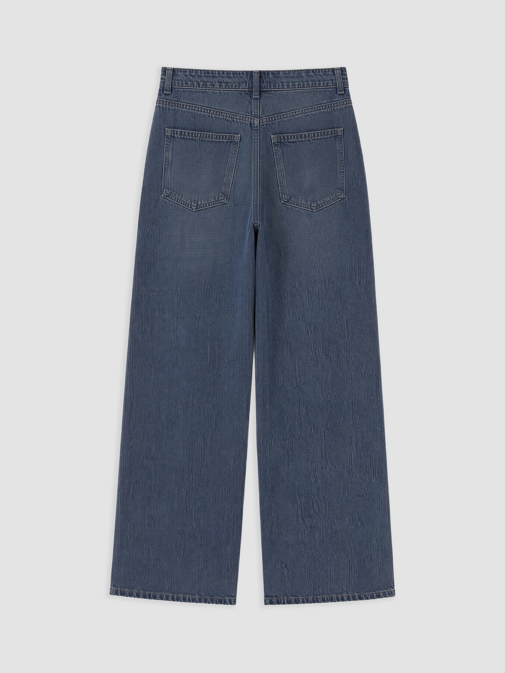 Blugi Wideleg Cu Buzunare-5