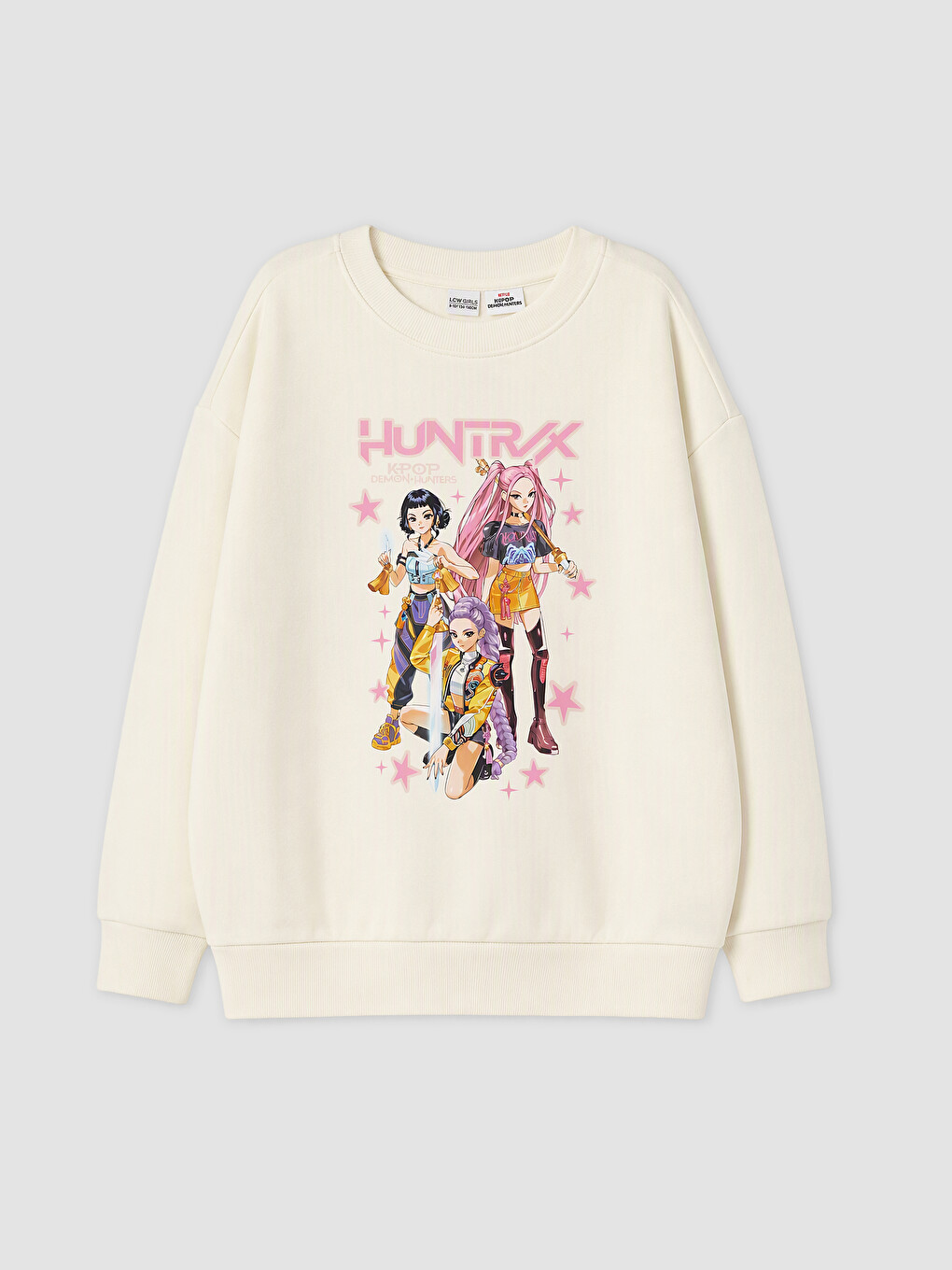 Girl Ecru Sweatshirt