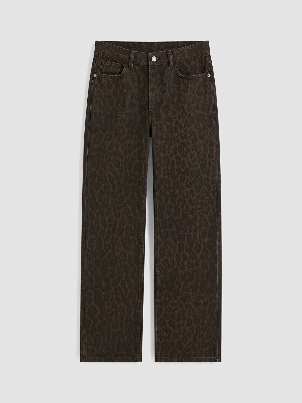 Farmerke Ravnog Kroja Sa Leopard Śarom Za Žene