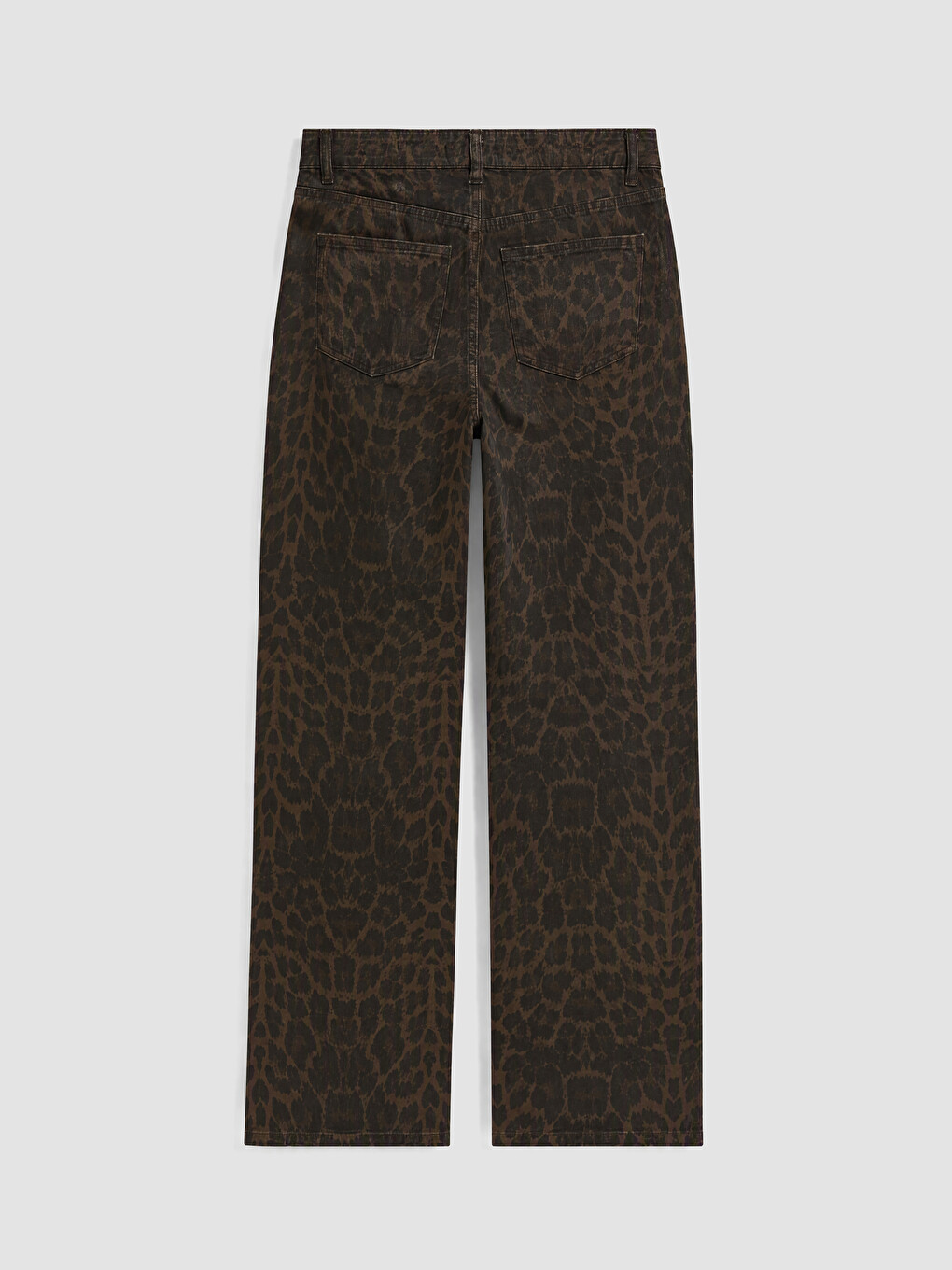 Farmerke Ravnog Kroja Sa Leopard Śarom Za Žene-2