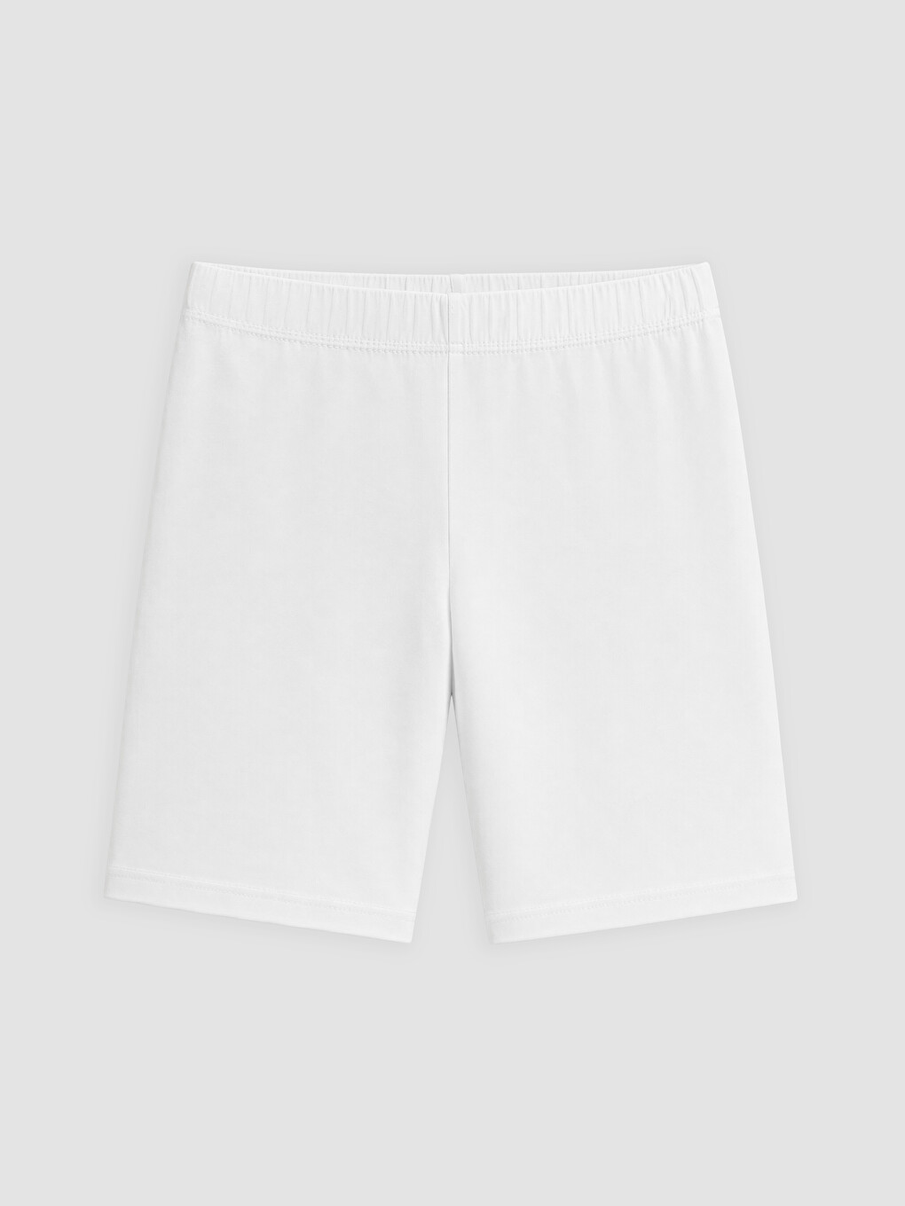 Beyaz Kız Çocuk 2'li Pijama Şort-1
