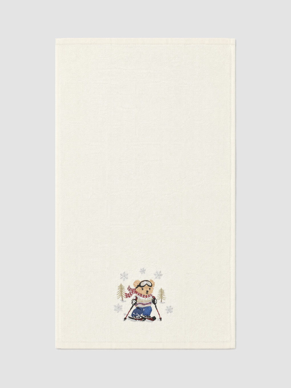 2 Pack Embroidered Cotton Hand Towel 30x50 Cm-1
