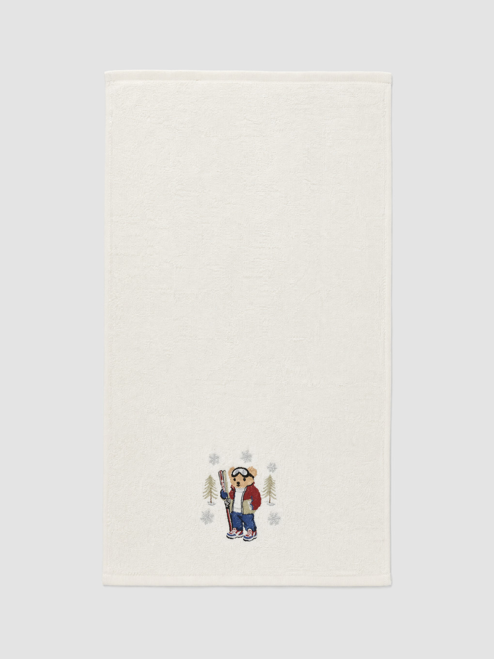 2 Pack Embroidered Cotton Hand Towel 30x50 Cm-2