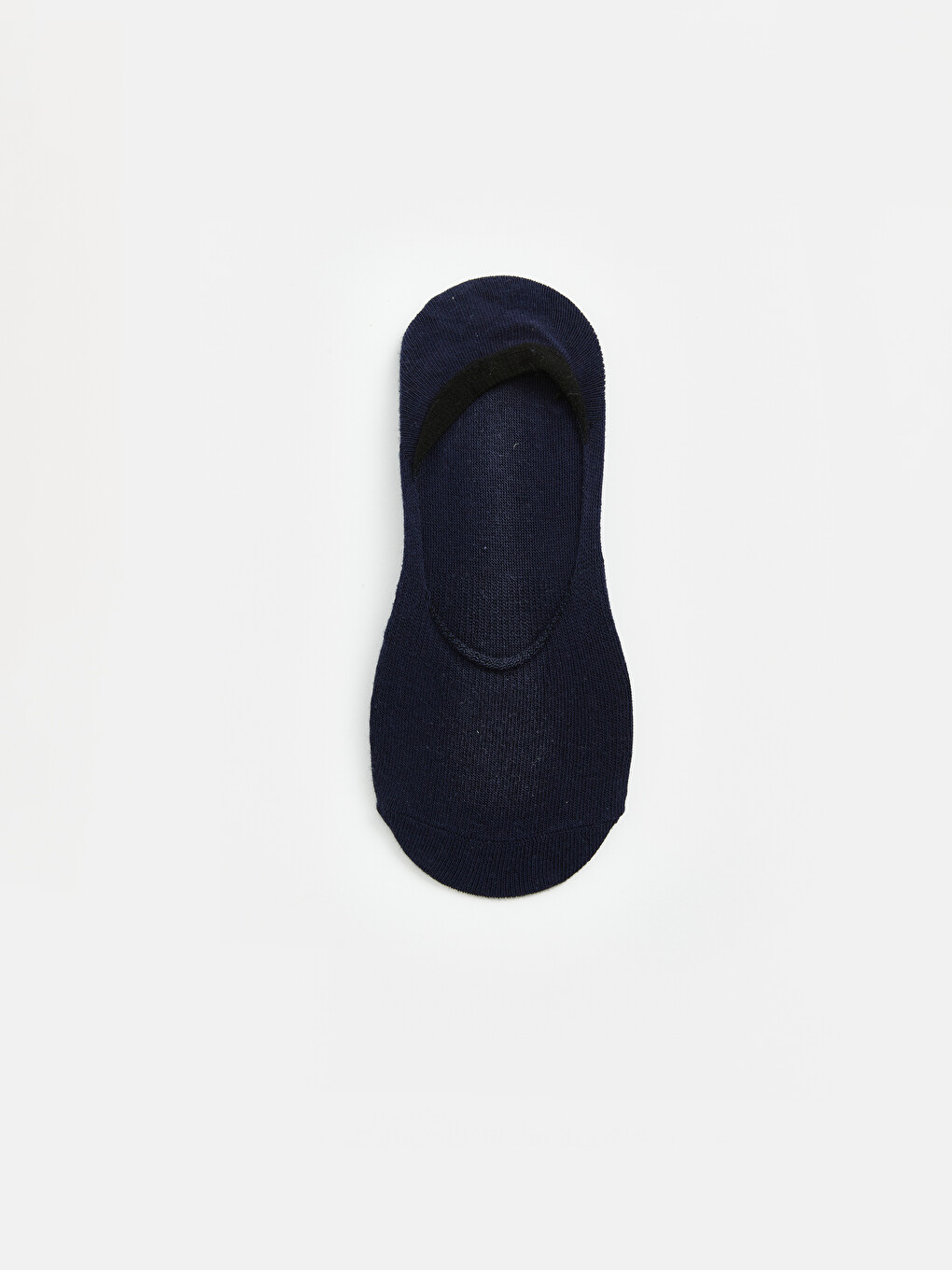 Woman White Invisible Socks-3