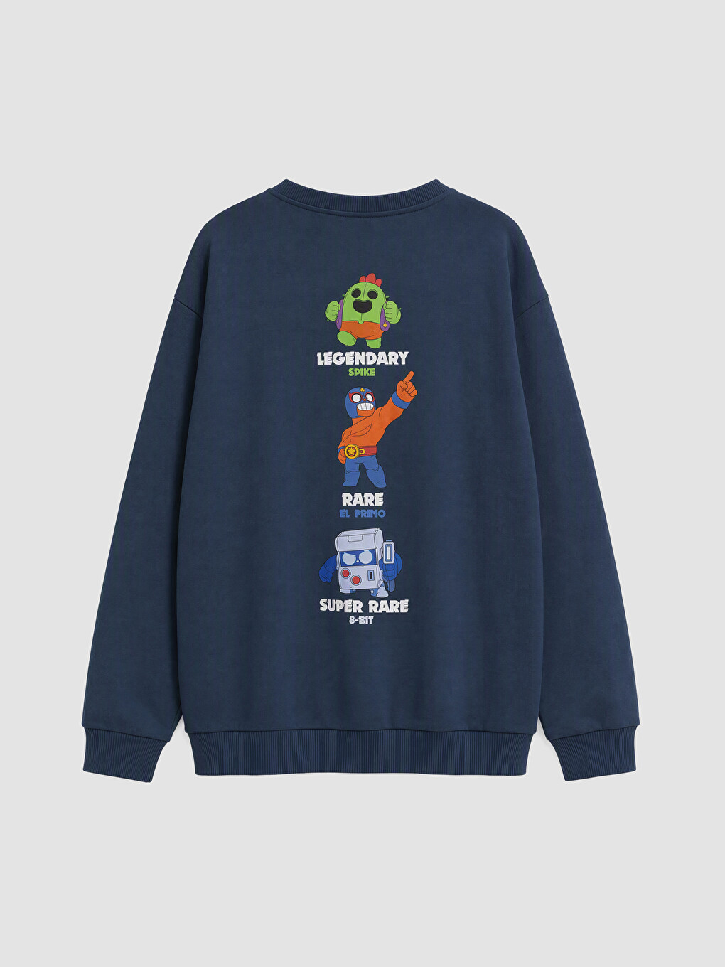 Lacivert Brawl Stars Erkek Çocuk Sweatshirt-2