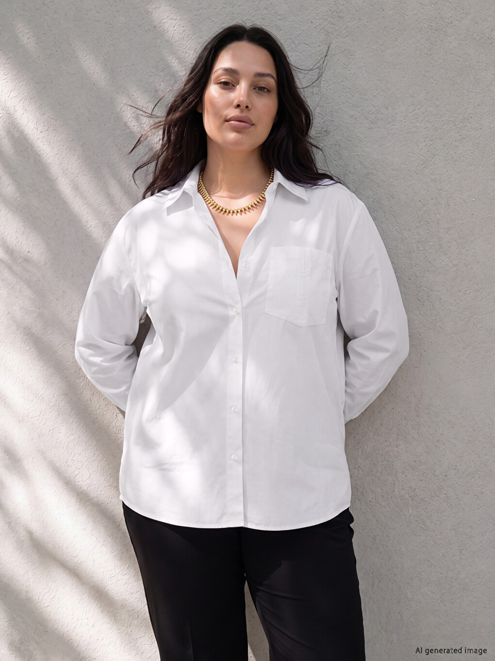 Plus Size Women's Shirt