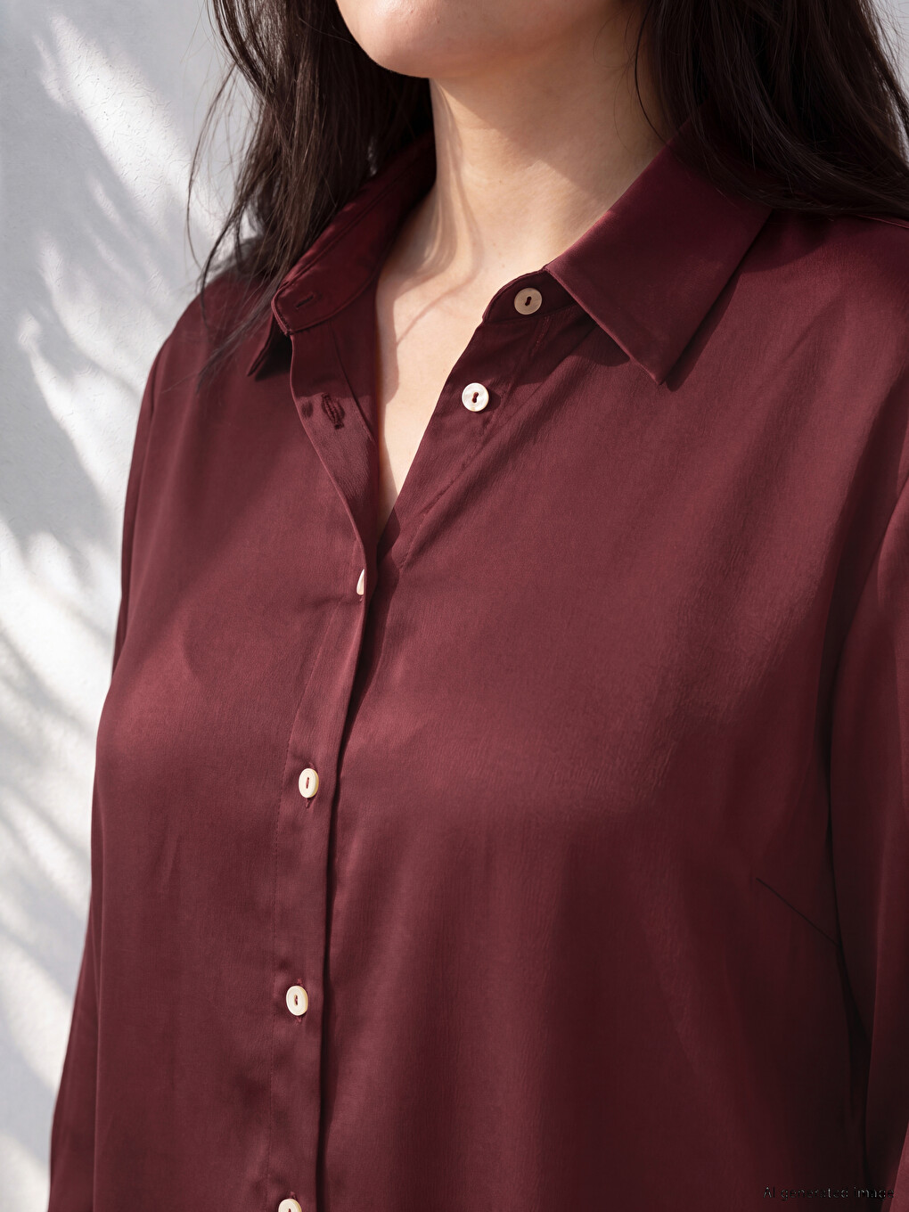 Woman Bordeaux Shirt-1