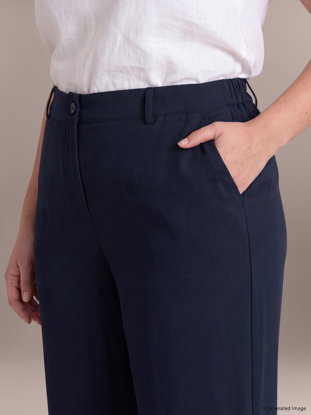 Plus Size Women's Trousers-1