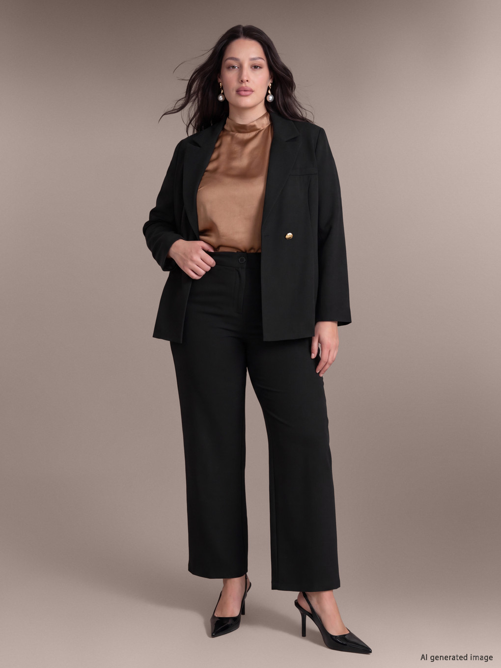 Plus Size Women's Trousers