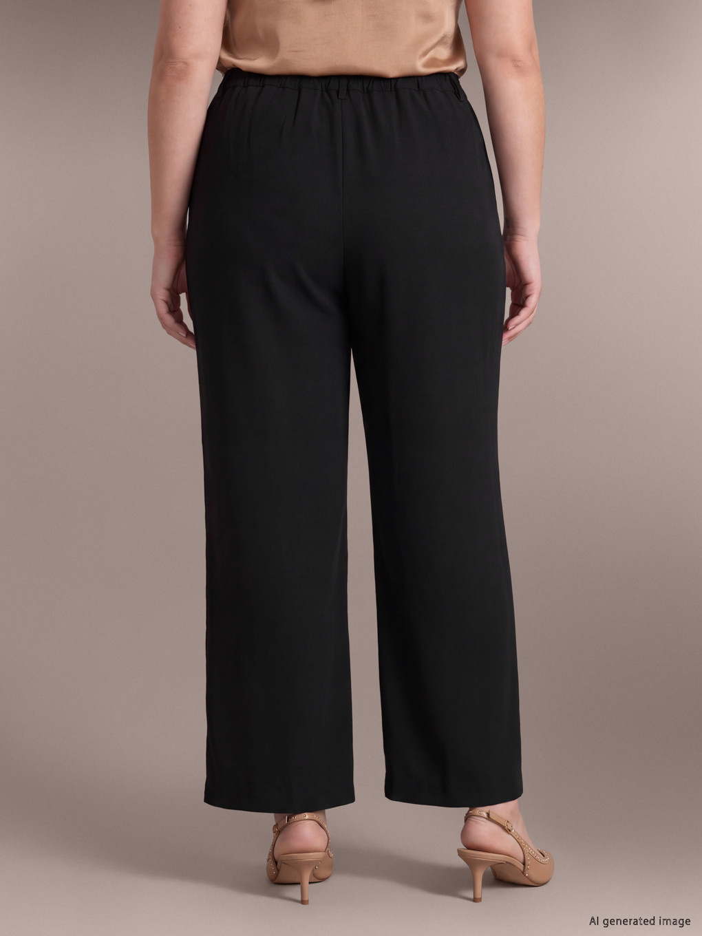 Plus Size Women's Trousers-3