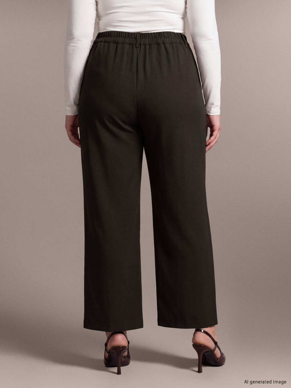 Plus Size Women's Trousers-3