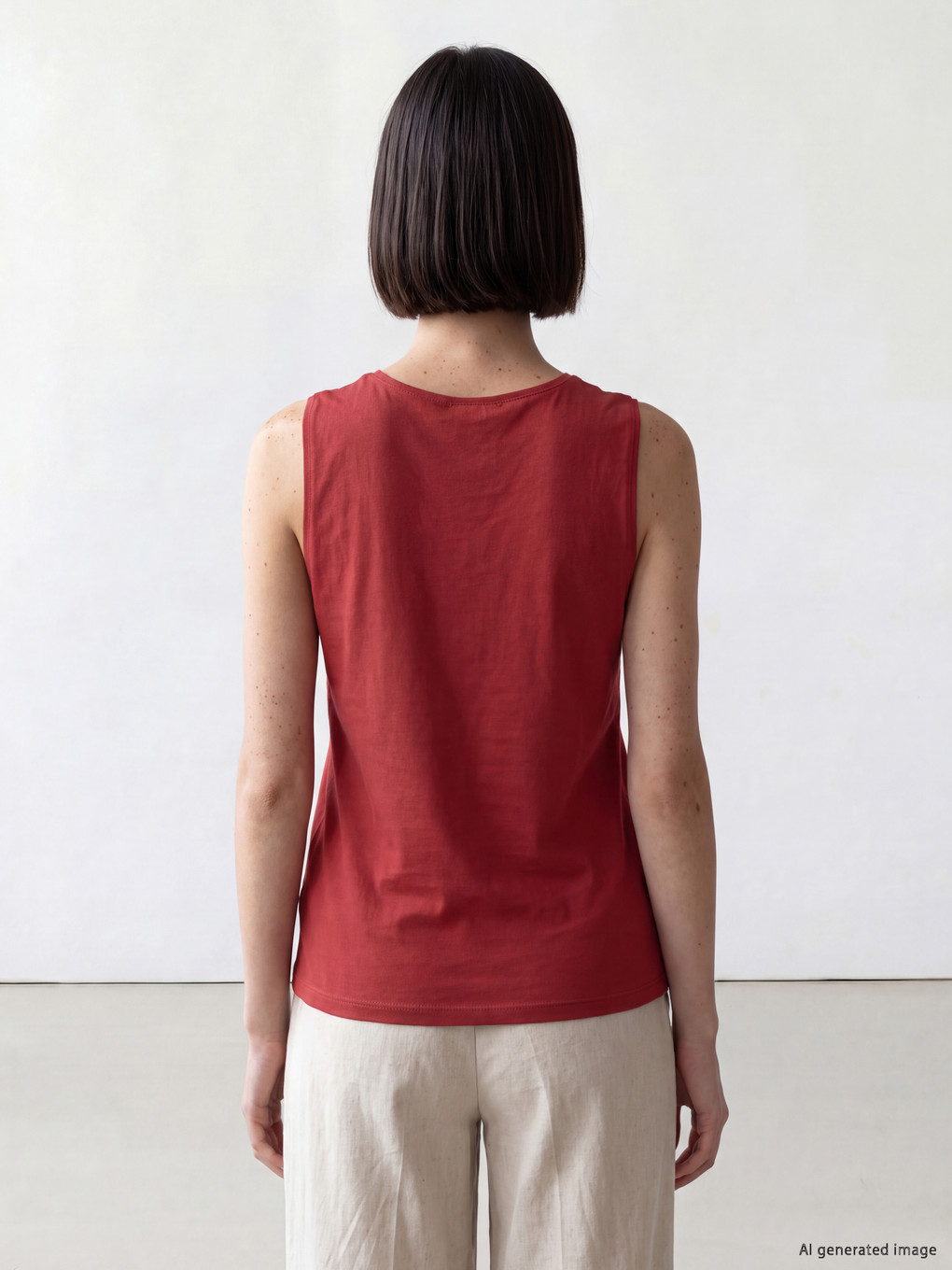 Matal Appliquéd Women's Tank Top-3