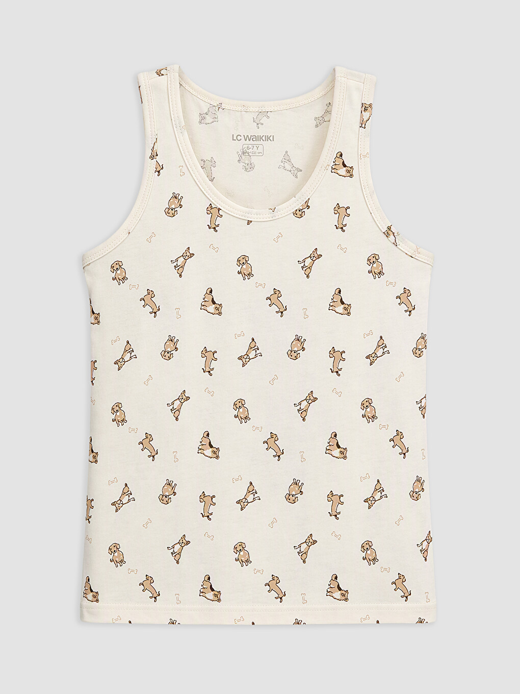 Boy Ecru Vest-2