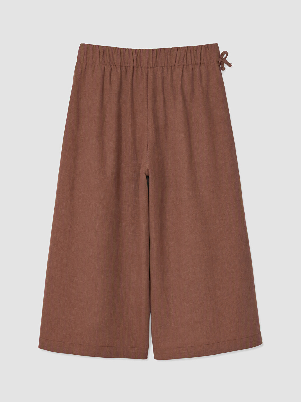 Opuštene Pantalone Od Kepera Za Djevojčice-2
