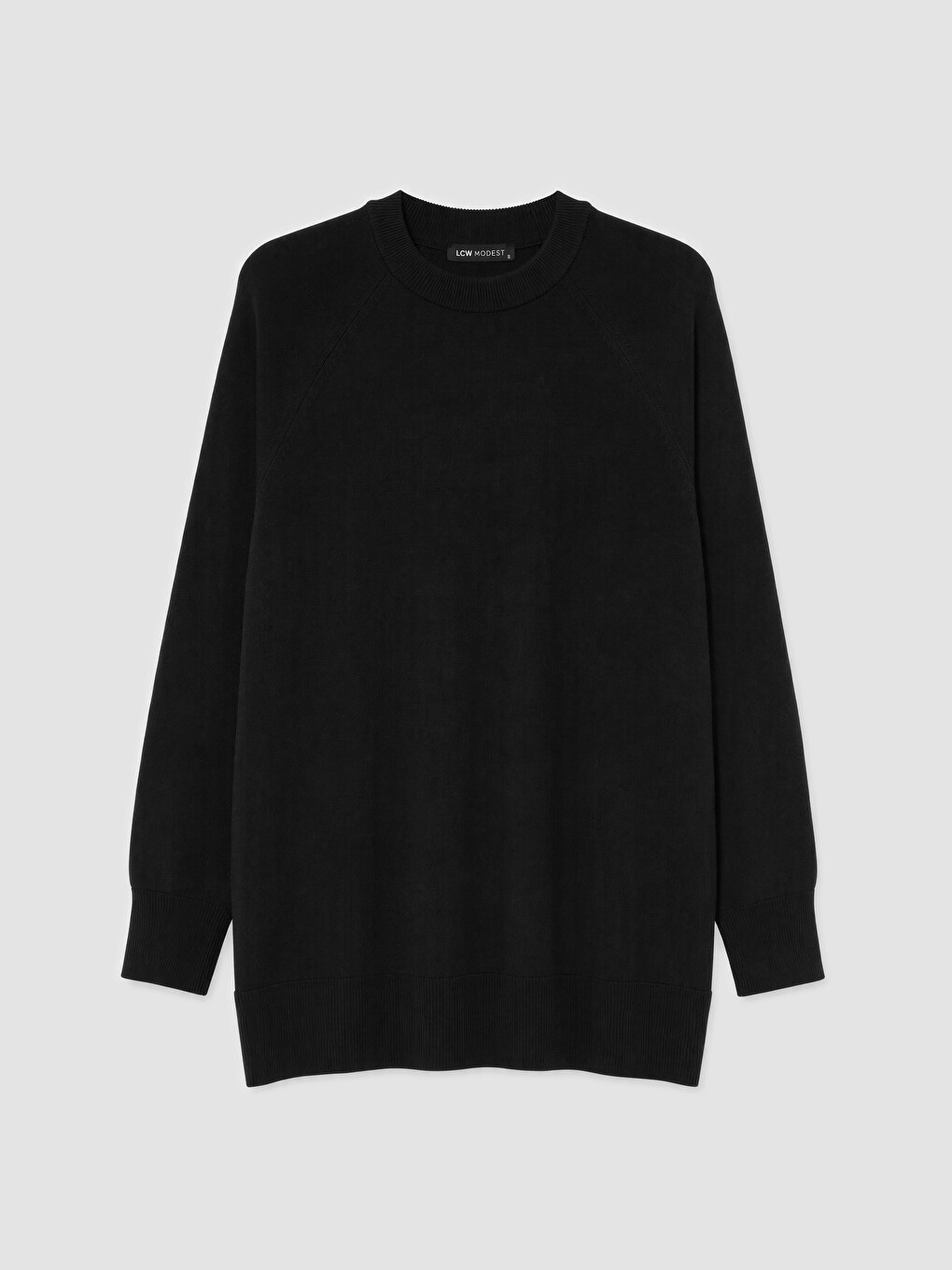 Women's Basic Knitwear Tunic-4