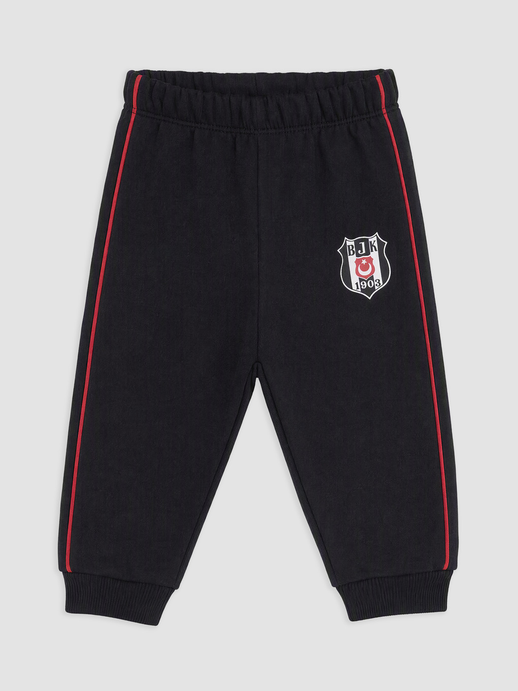 Beyaz Beşiktaş Baskılı Erkek Bebek Eşofman Takım-3